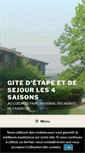 Mobile Screenshot of gite-4saisons.fr